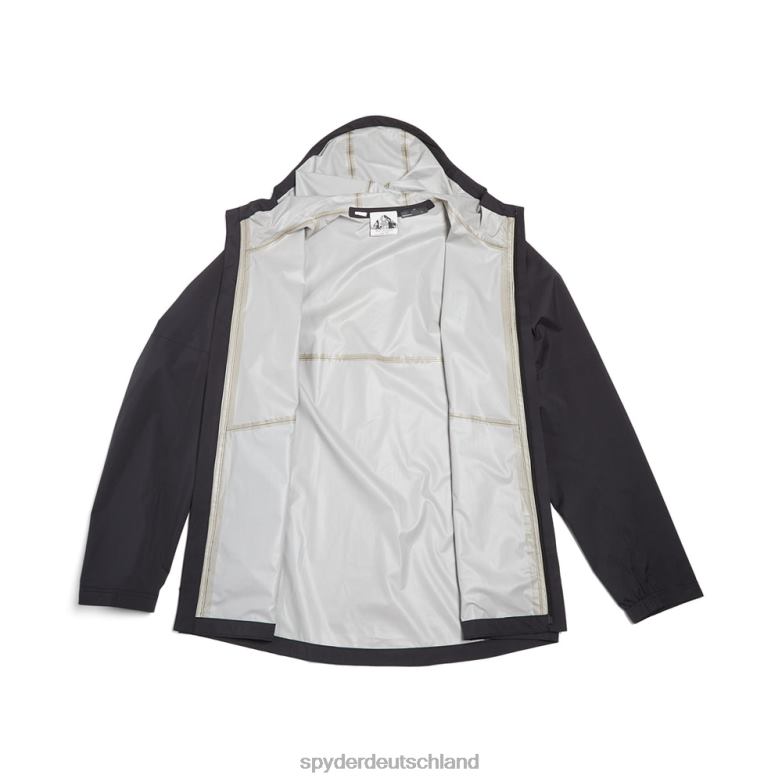 Männer Spyder Nebel Schwarz Bekleidung TR0Z62