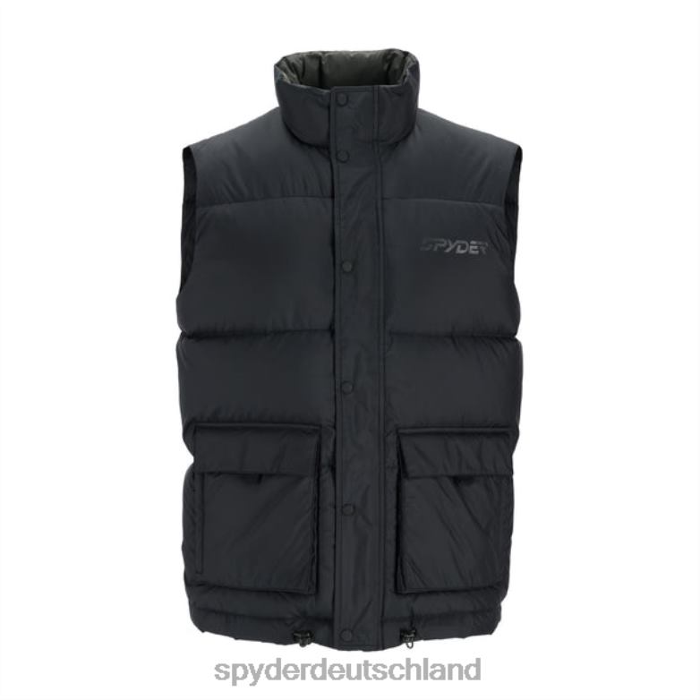 Männer Spyder Windom-Weste Schwarz Bekleidung TR0Z6222