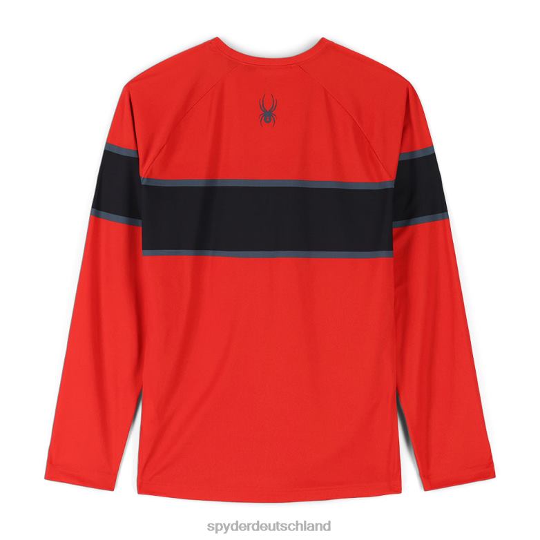 Männer Spyder Pump Langarm-Rundhalsausschnitt Vulkan Bekleidung TR0Z6150