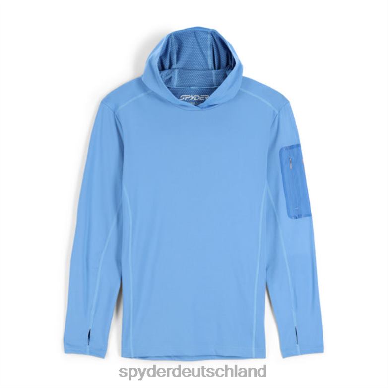 Männer Spyder Arc Graphene Tech Kapuzenpullover Chambray Bekleidung TR0Z6212