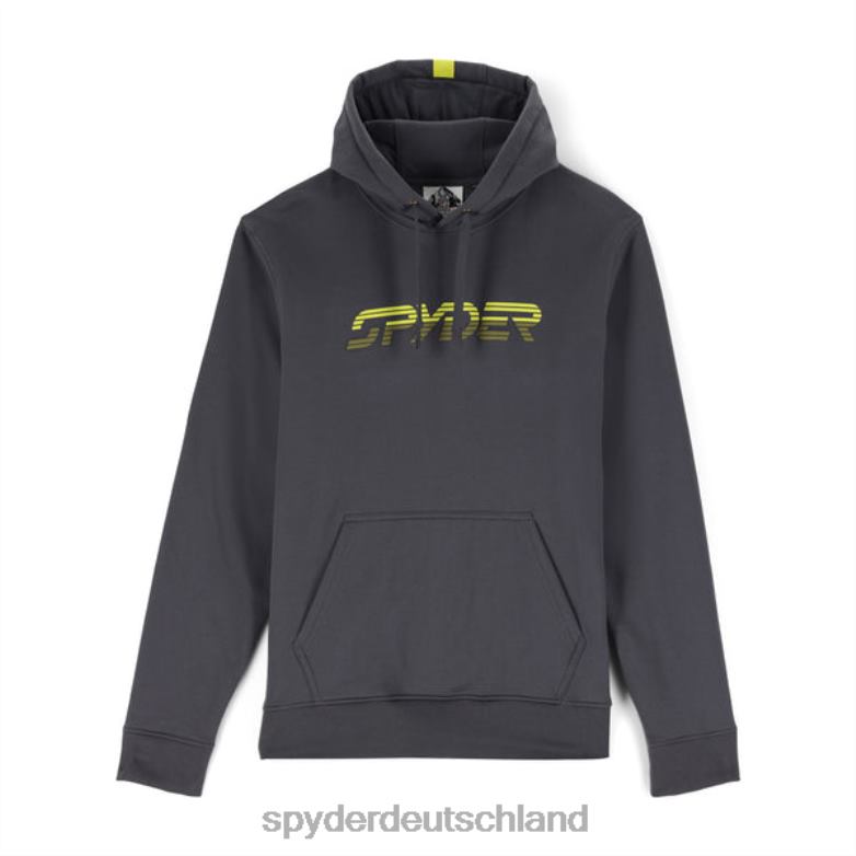 Männer Spyder Pullover mit Retro-Logo Ebenholz Bekleidung TR0Z6208