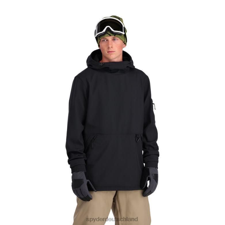 Männer Spyder Tech-Pullover Schwarz Bekleidung TR0Z6216
