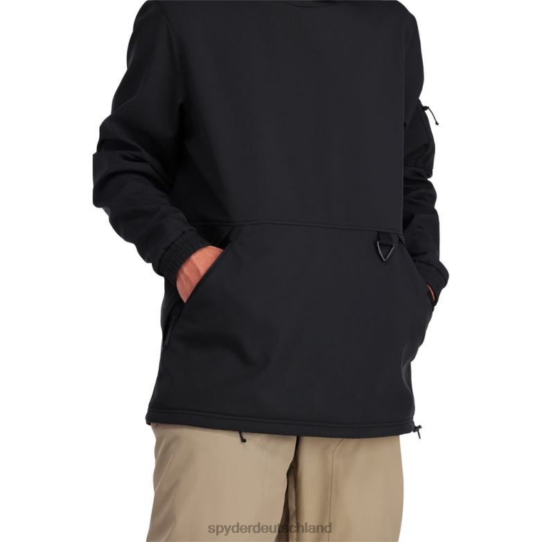 Männer Spyder Tech-Pullover Schwarz Bekleidung TR0Z6216
