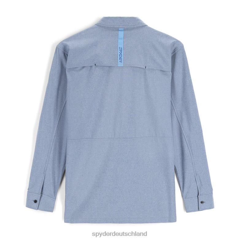 Männer Spyder Canyon-Langarmshirt Horizont Bekleidung TR0Z6137