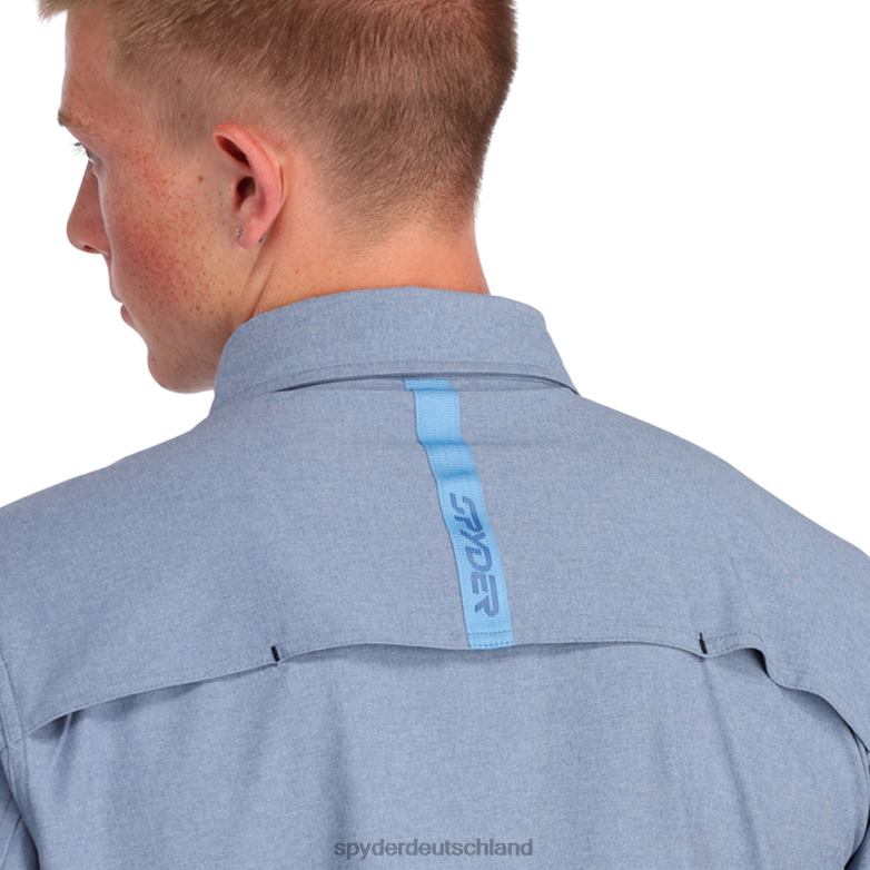 Männer Spyder Canyon-Langarmshirt Horizont Bekleidung TR0Z6137