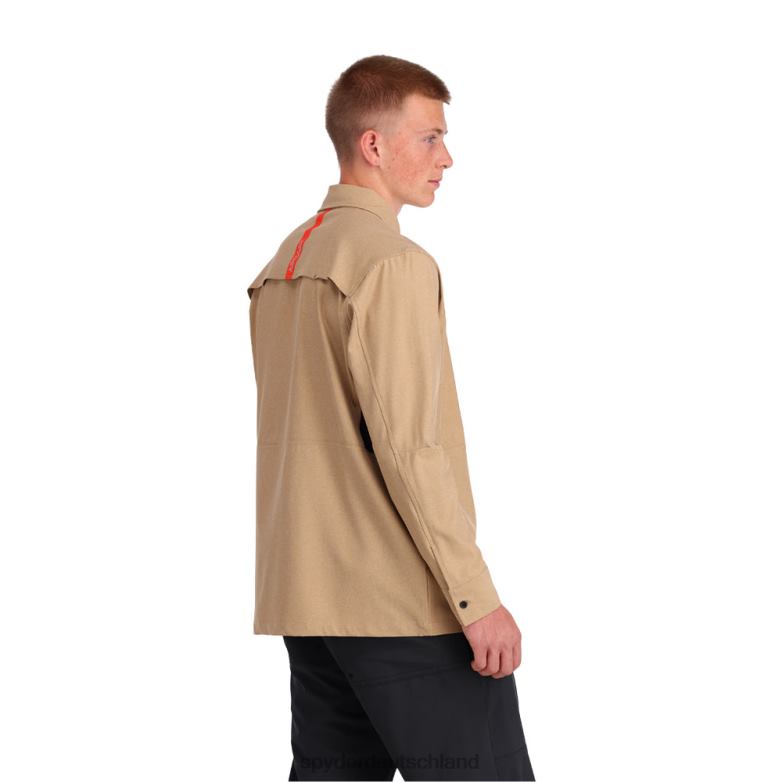Männer Spyder Canyon-Langarmshirt Tannin Bekleidung TR0Z6136