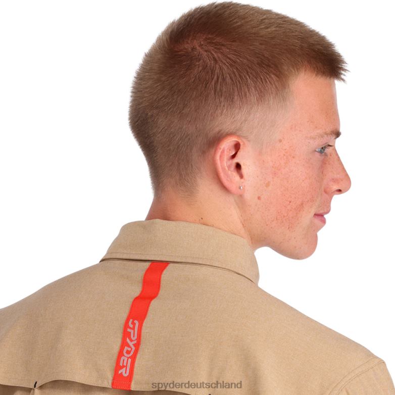 Männer Spyder Canyon-Langarmshirt Tannin Bekleidung TR0Z6136