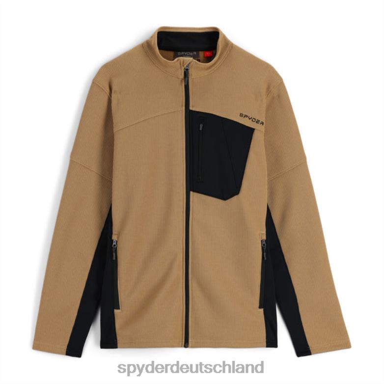 Männer Spyder Bandit mit durchgehendem Reißverschluss Tannin Bekleidung TR0Z6196