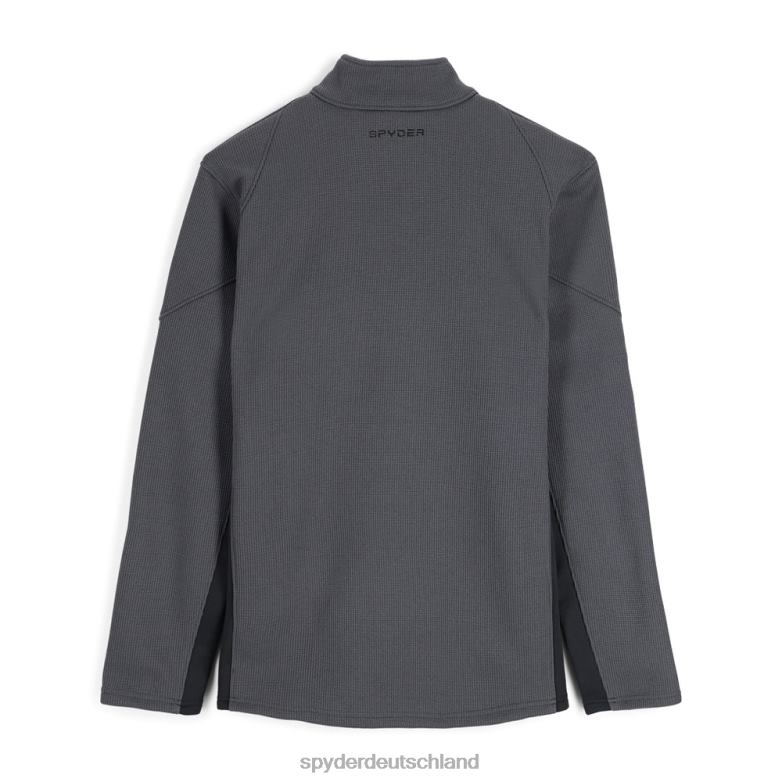 Männer Spyder Bandit mit halbem Reißverschluss Ebenholz Bekleidung TR0Z6169