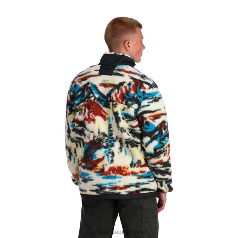 Männer Spyder Sherman Sherpa Vanille Malen nach Zahlen Bekleidung TR0Z6198