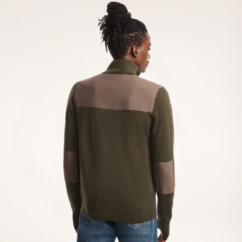 Männer Spyder X Brooks Brothers Farbblock olivgrün Bekleidung TR0Z6184