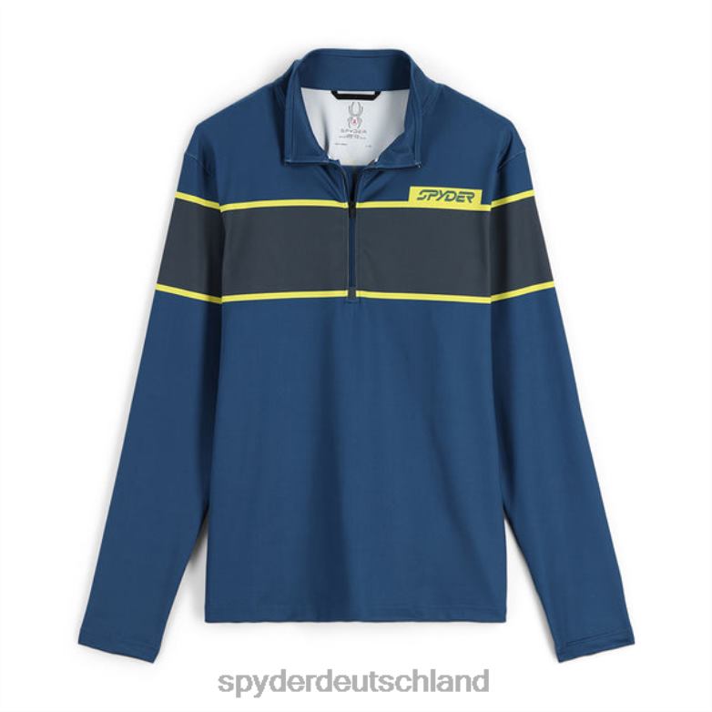 Männer Spyder Geist des 78er-Halbreißverschlusses Abgrundzitrone Bekleidung TR0Z6155