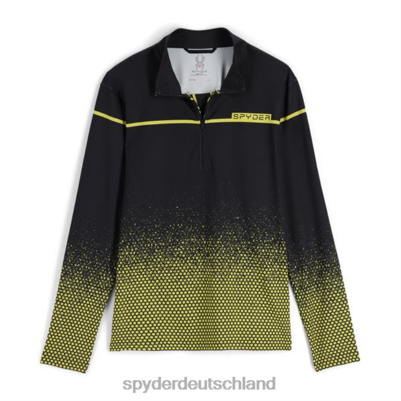 Männer Spyder Geist des 78er-Halbreißverschlusses verblasste Geo-Zitrone Bekleidung TR0Z6157