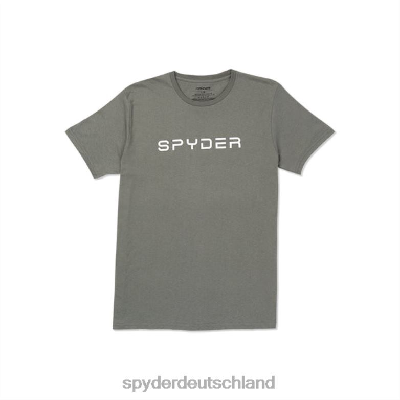 Männer Spyder Slalom Kurzarm Holzkohle Bekleidung TR0Z6379