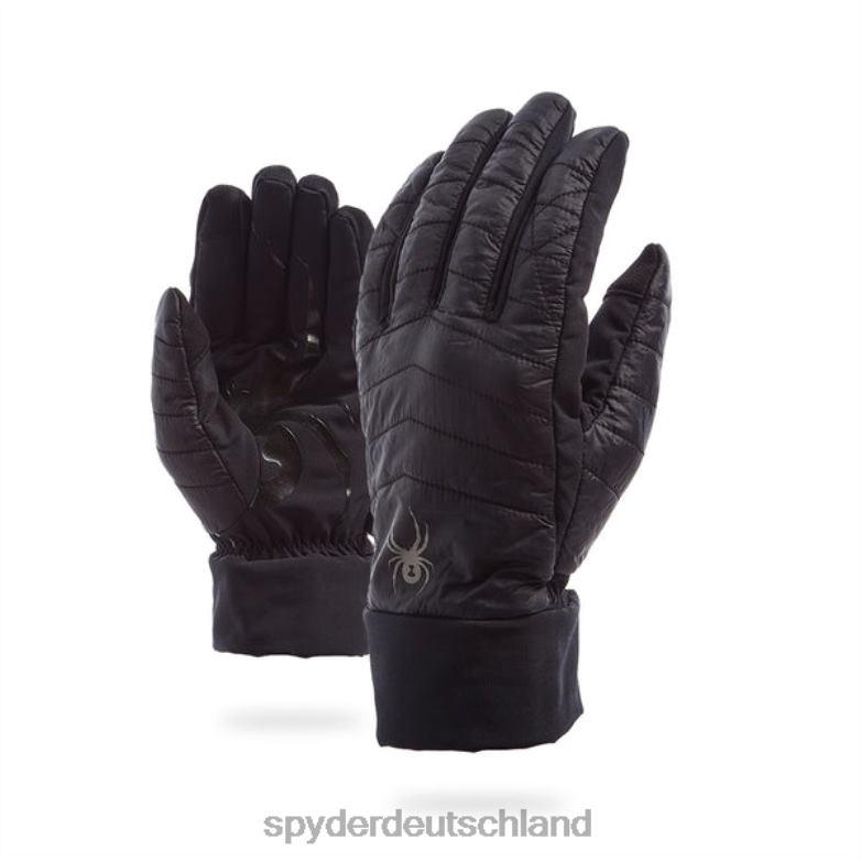 Männer Spyder Glissade-Hybridhandschuh alles schwarz Zubehör TR0Z6259