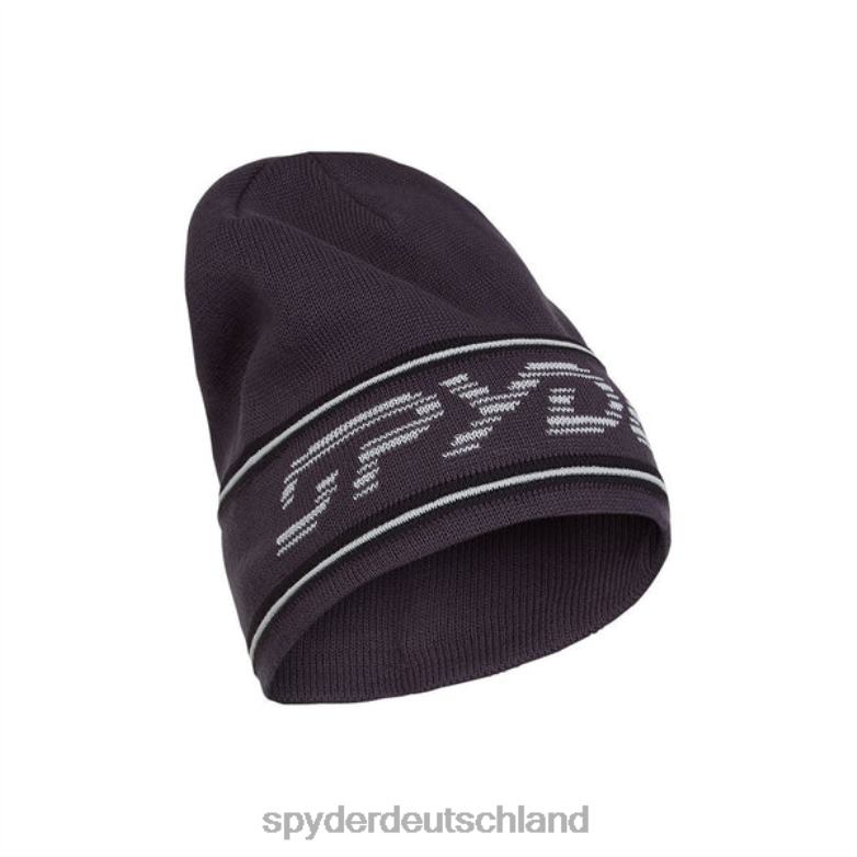 Männer Spyder Strickmütze mit Retro-Logo Ebenholz Zubehör TR0Z6270